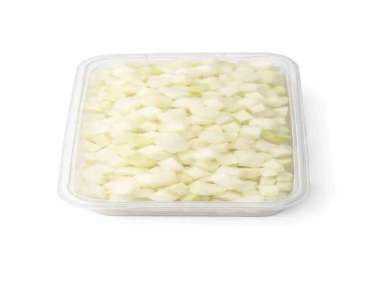 بصل ابيض مكعبات