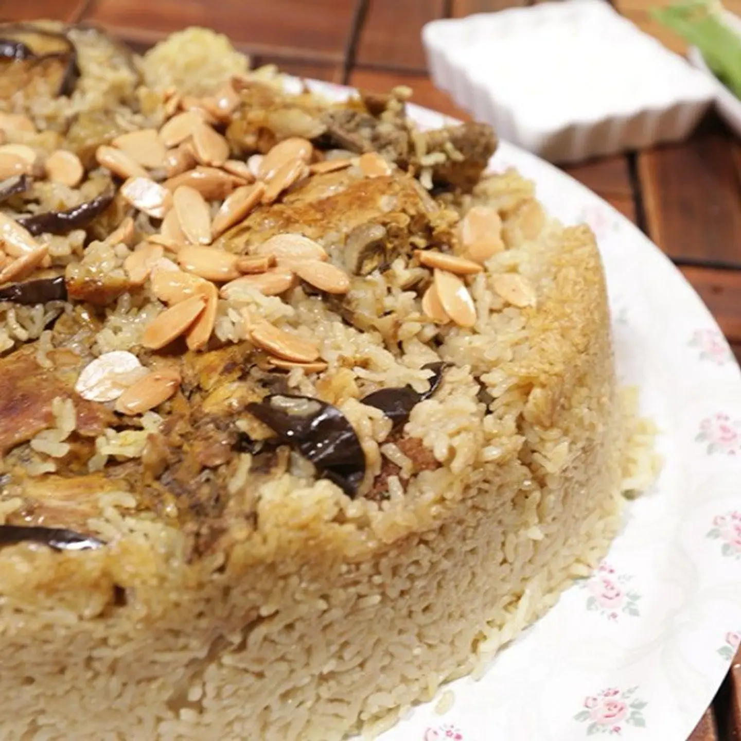 Half Chicken Maqluba