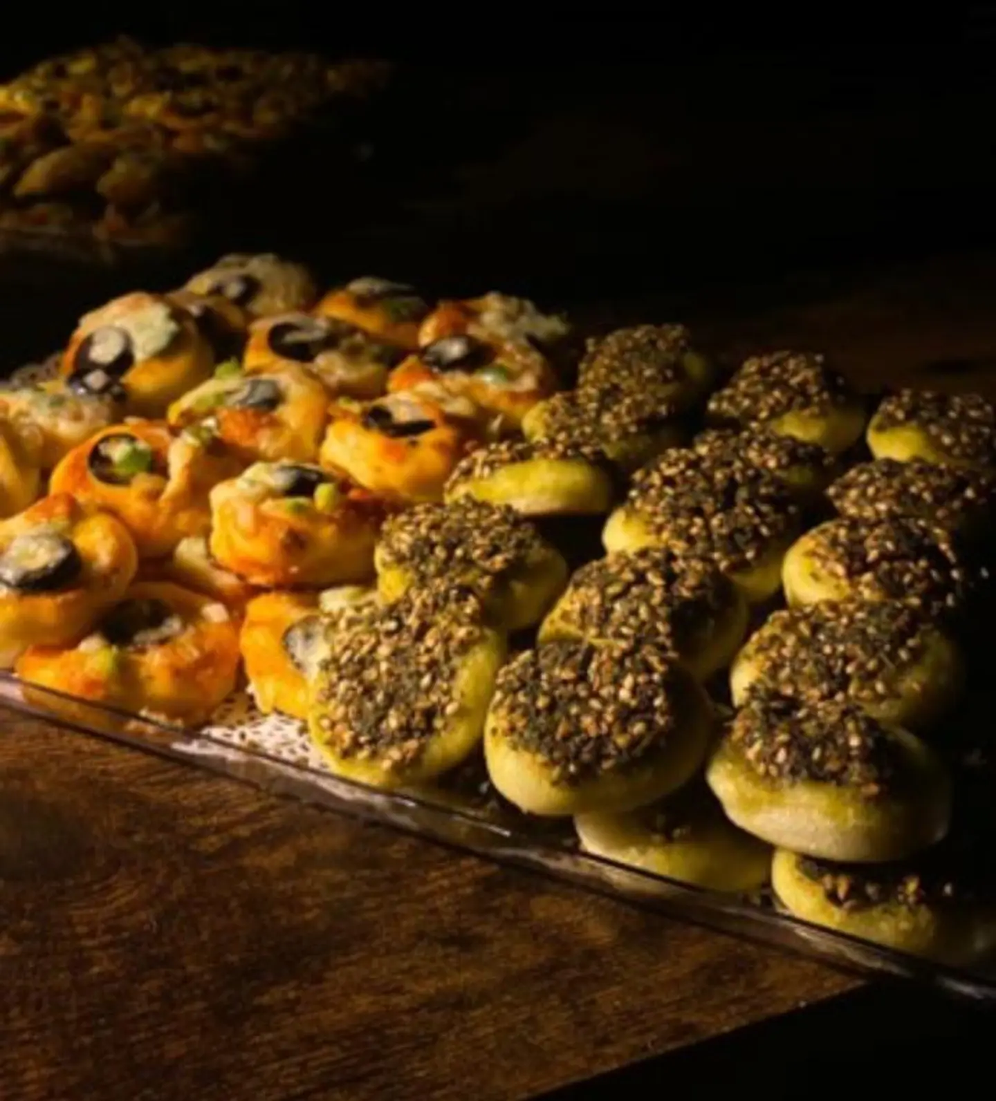 ميني بيتزا الخضار والأجبان