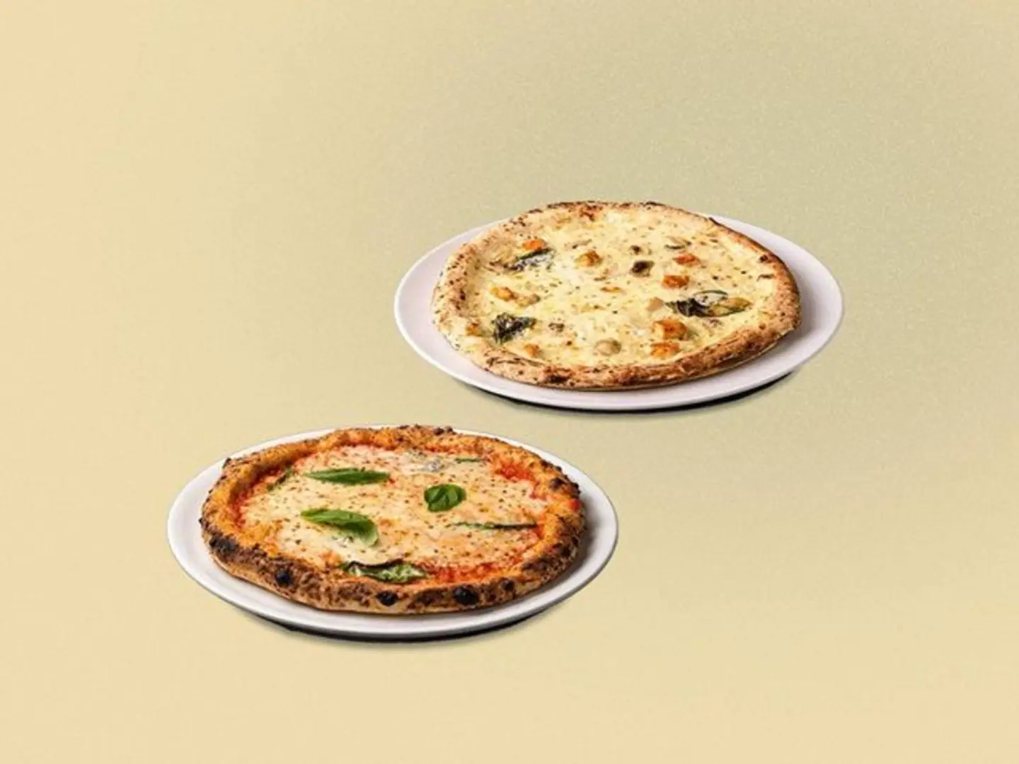 2 Large Neapolitan Pizzas