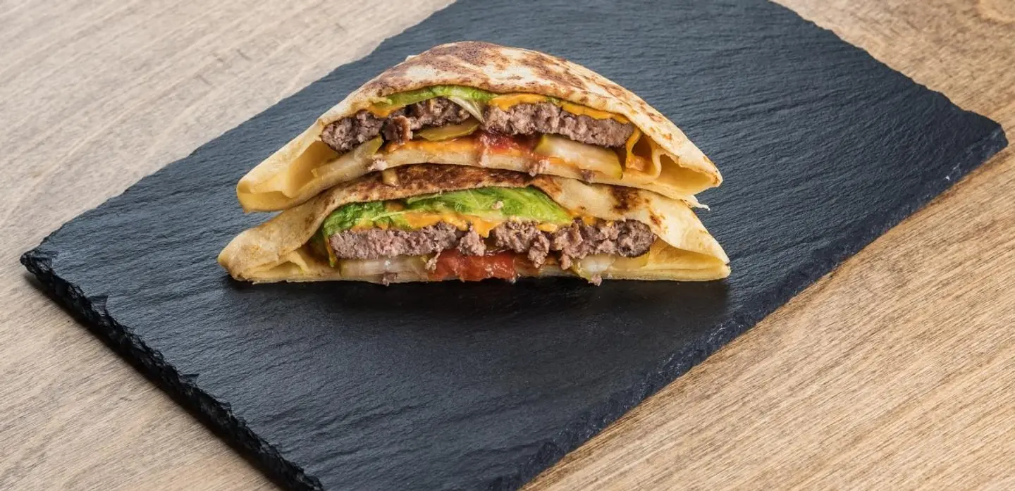 Tortilla Chicken Burger