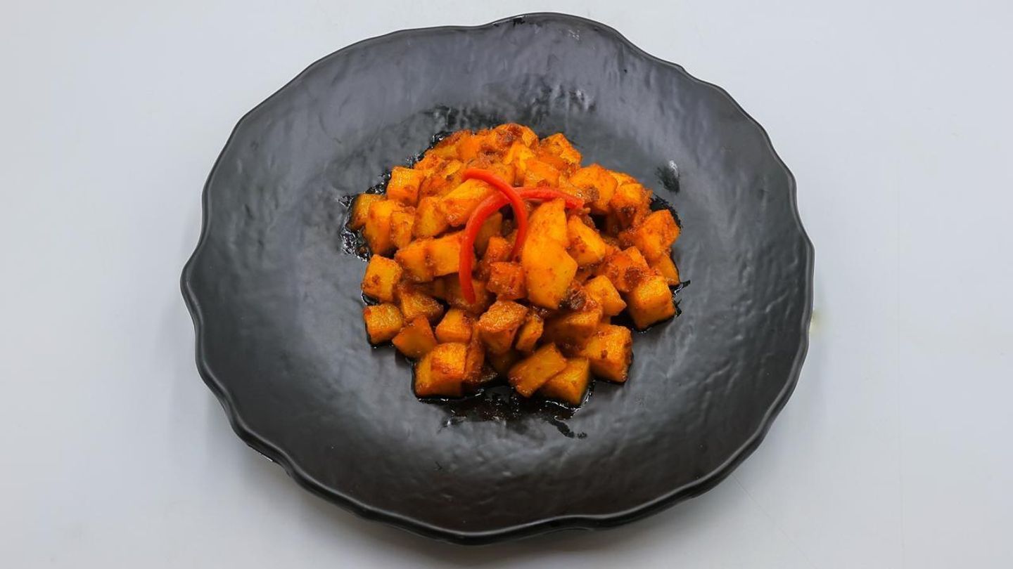 بطاطس مكعبات