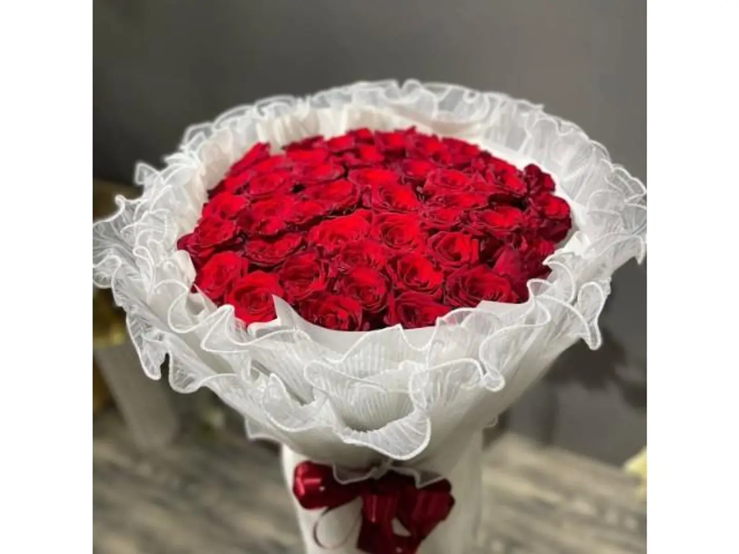 باقة جوري أحمر 2