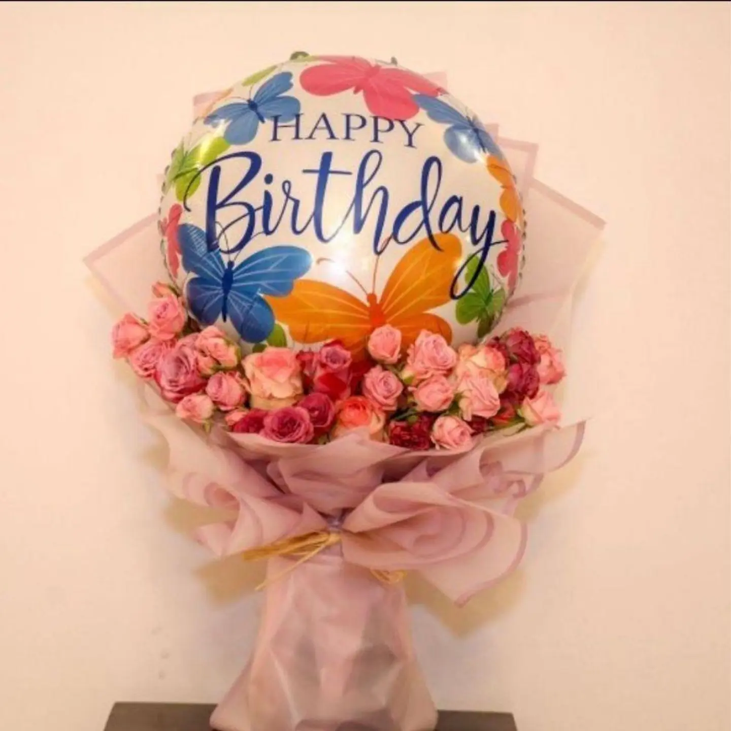 Birthday Bouquet Of Roses