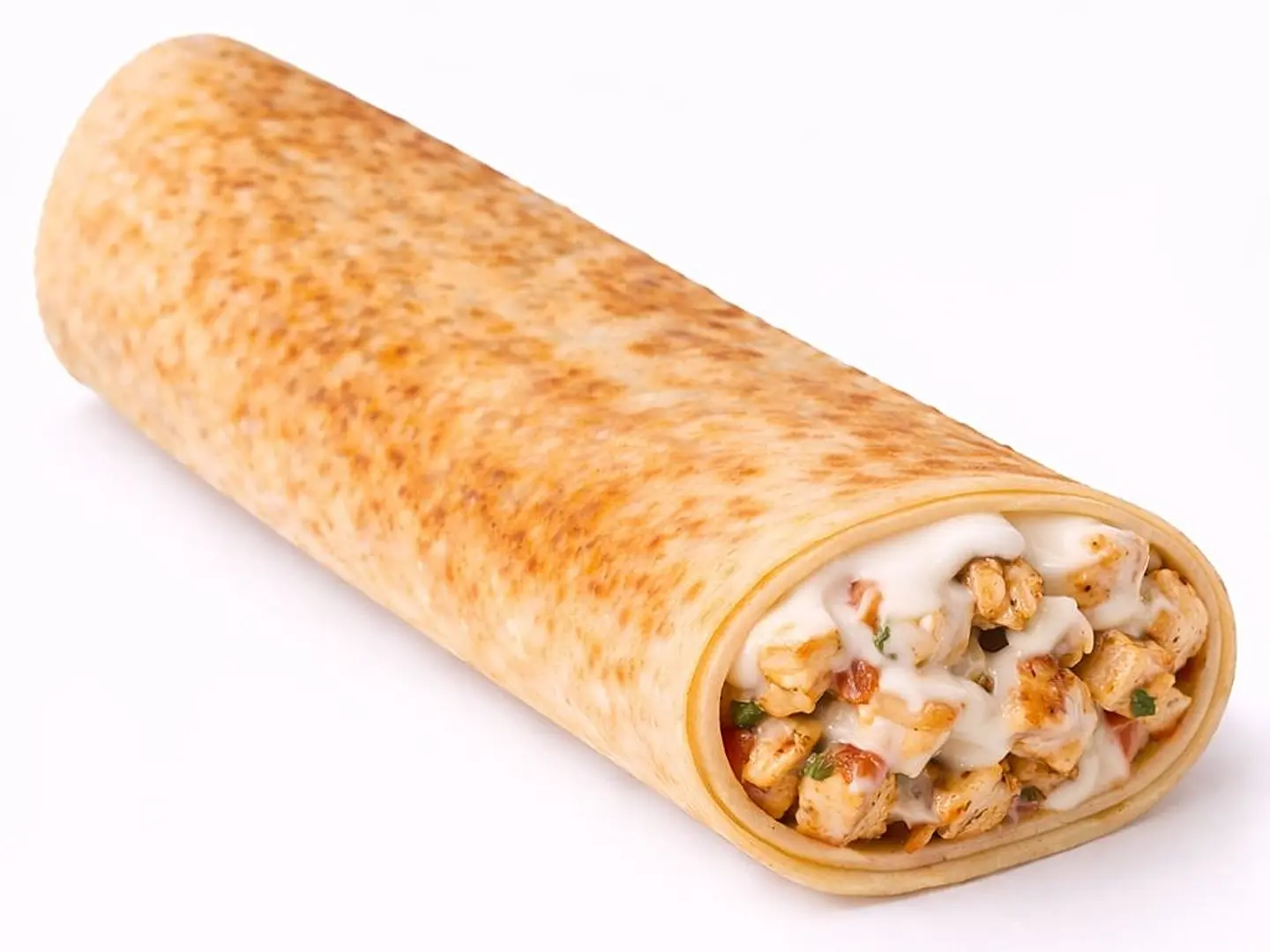 Chapati With Chicken And Cheese