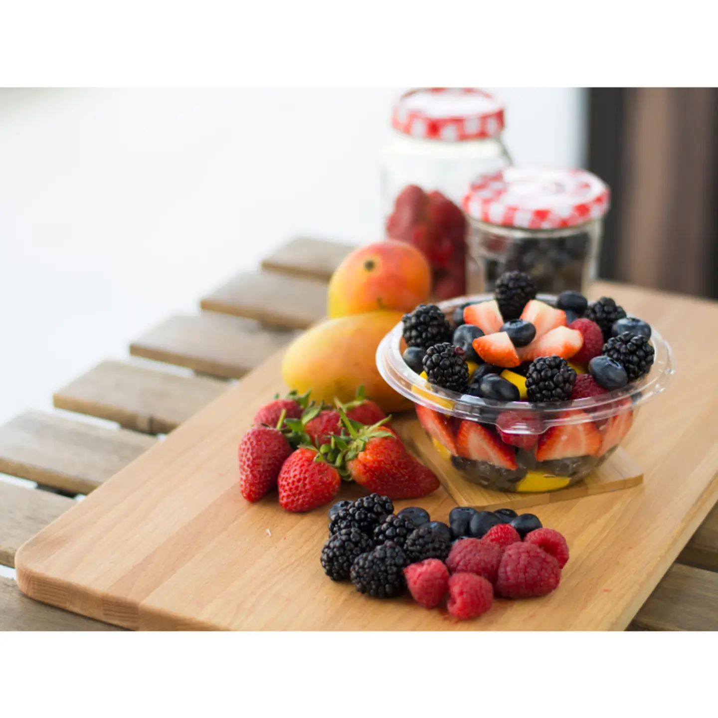A Cool And Refreshing Fruit Salad.