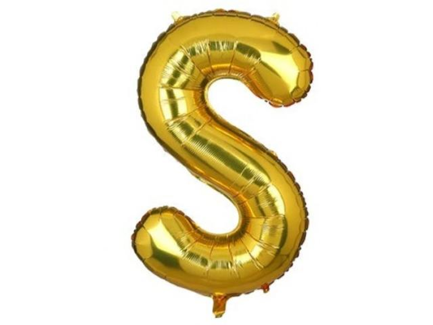 Gold Balloon Letter S