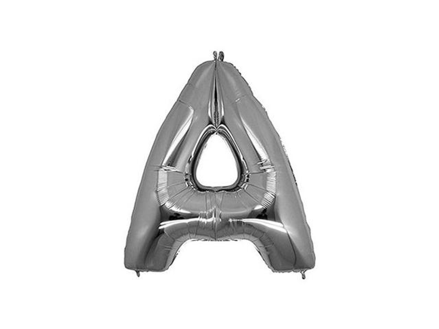 Balloon Letter A Silver