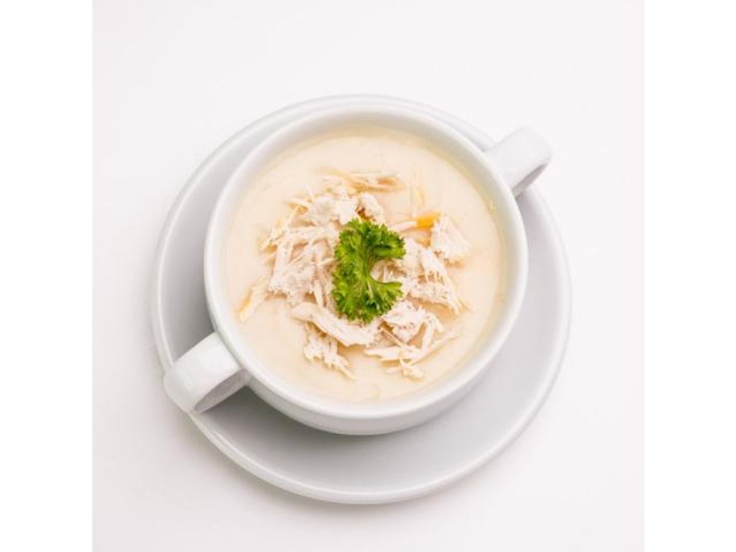 شوربة كريمة بالفراخ