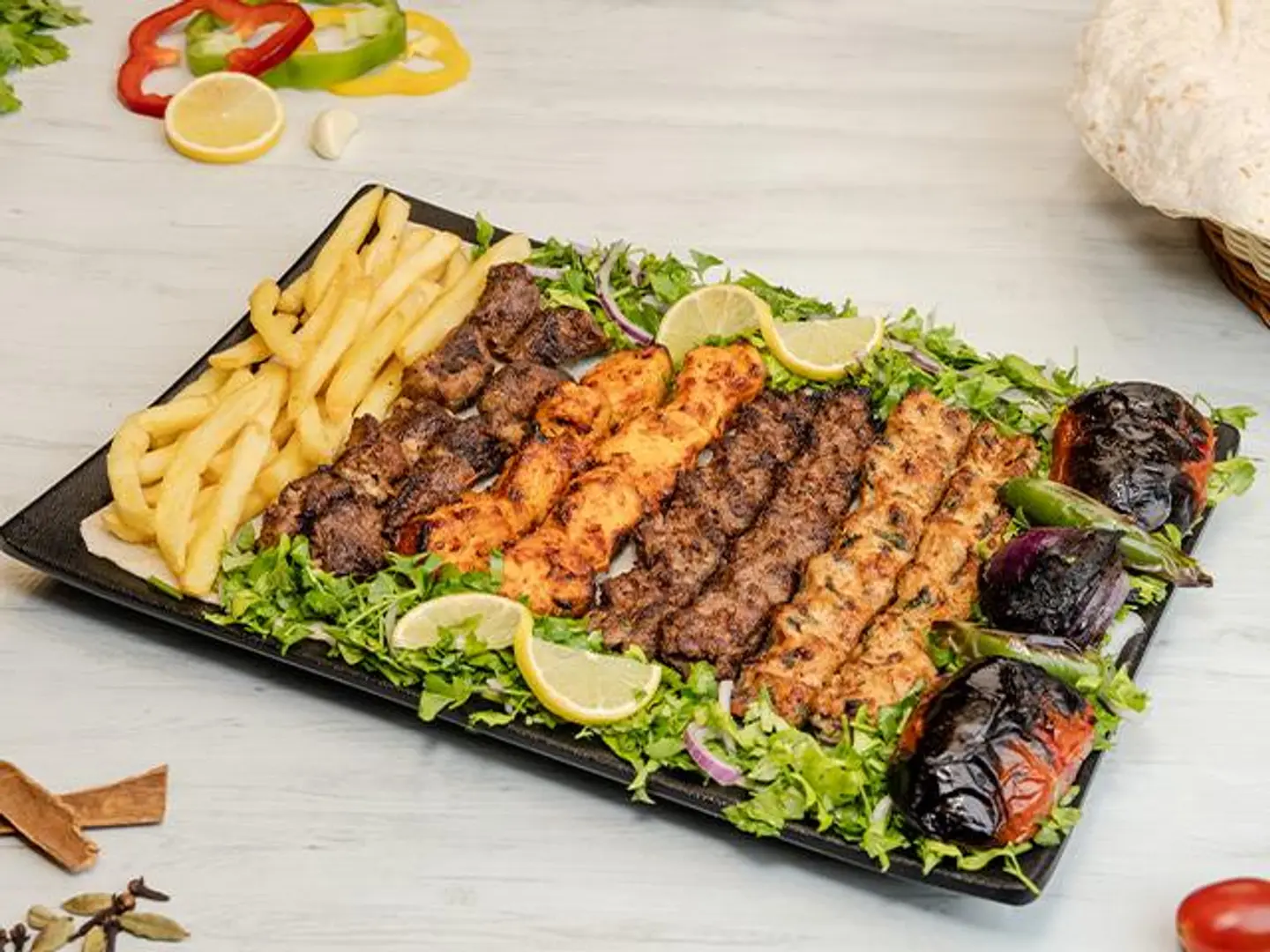 Mixed Grill (10 Skewers)