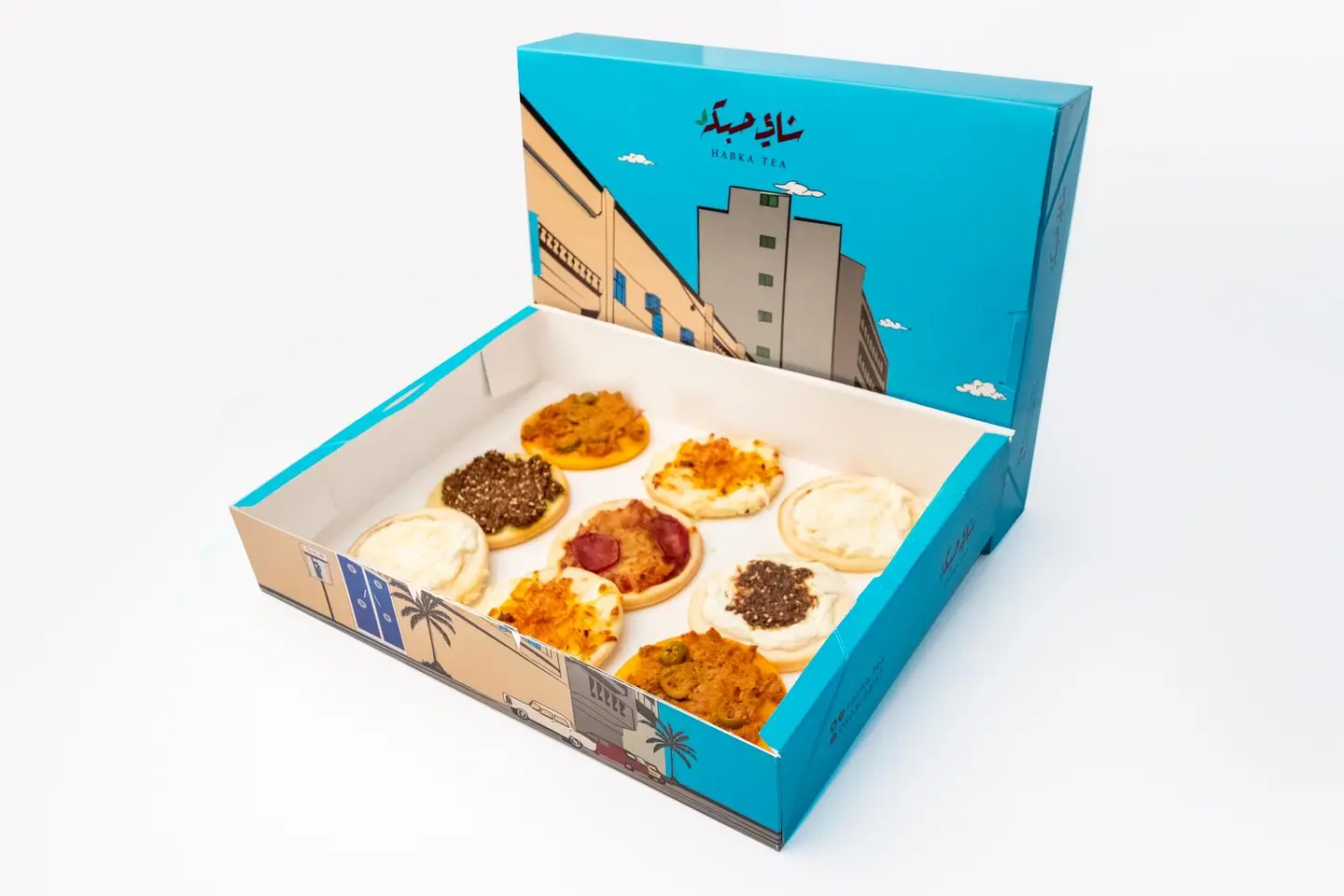 بوكس ميني فطائر مشكله 12 قطعه