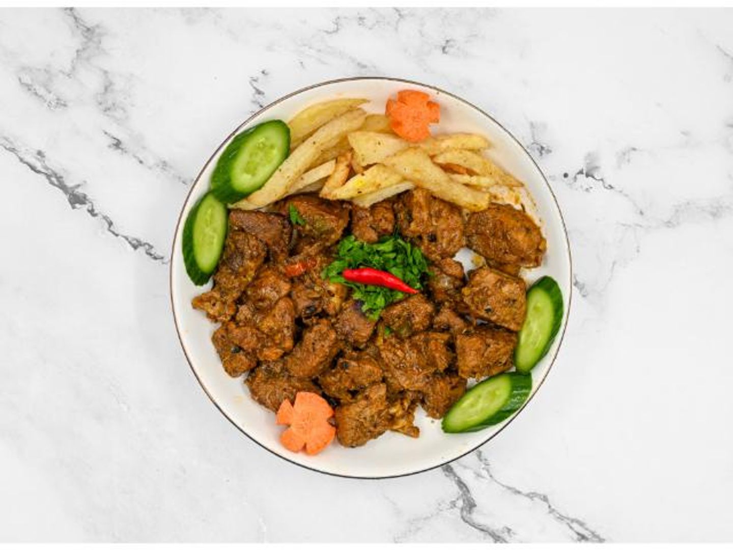 Saj Meat