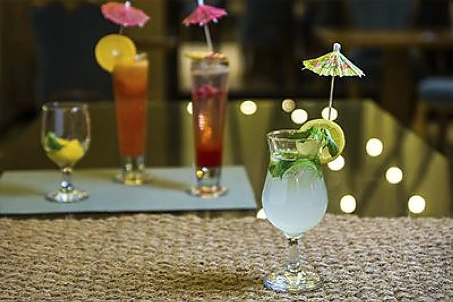 موهيتو ليمون أو فراولة