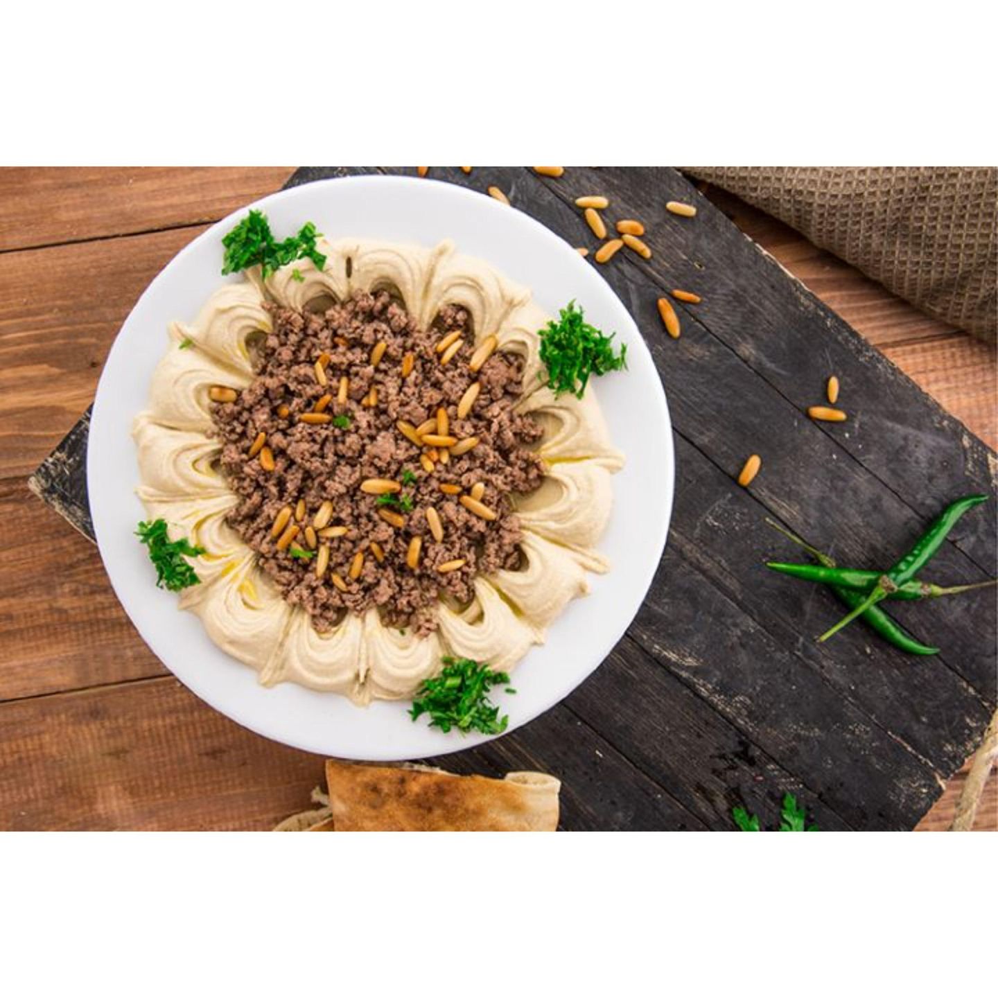 Hummus With Meat