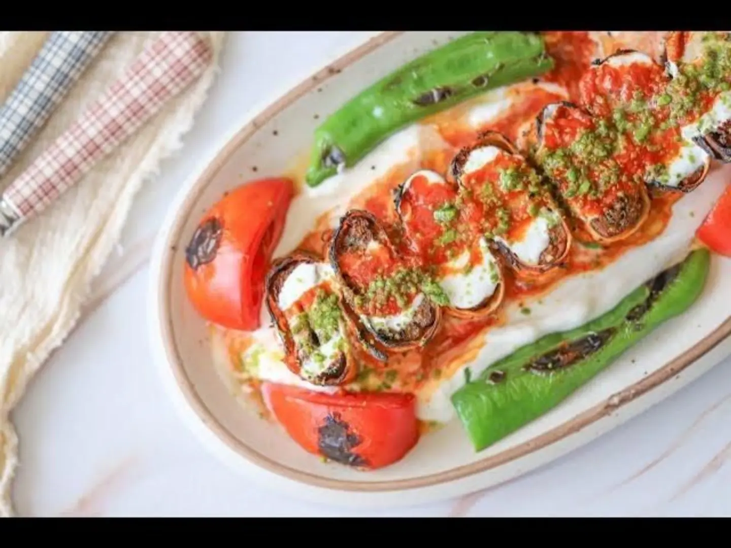 Beyti Kebap With Tomato Sauce