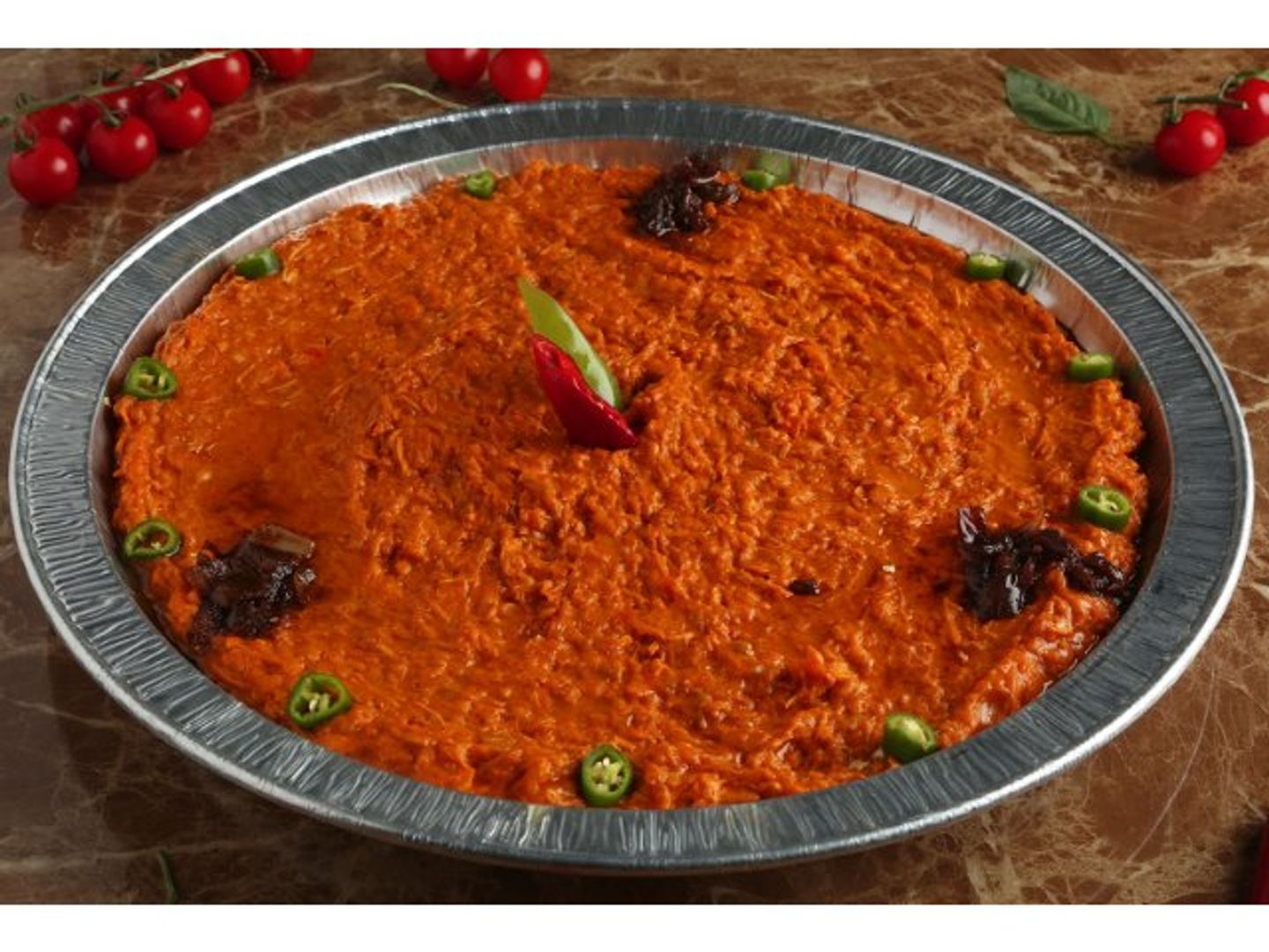 Red Groats Chicken