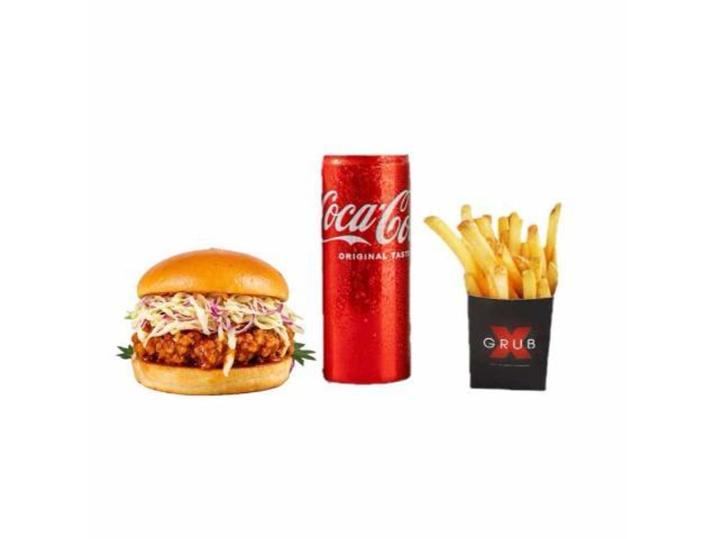 Buffalo Chicken Burger Meal