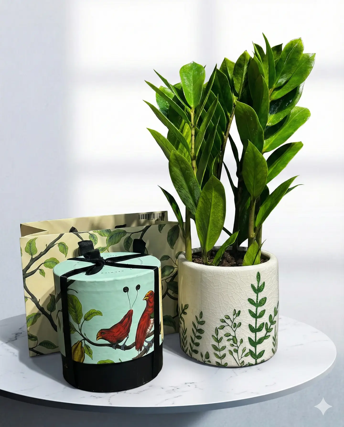 نبتة زاميا مع أنوش