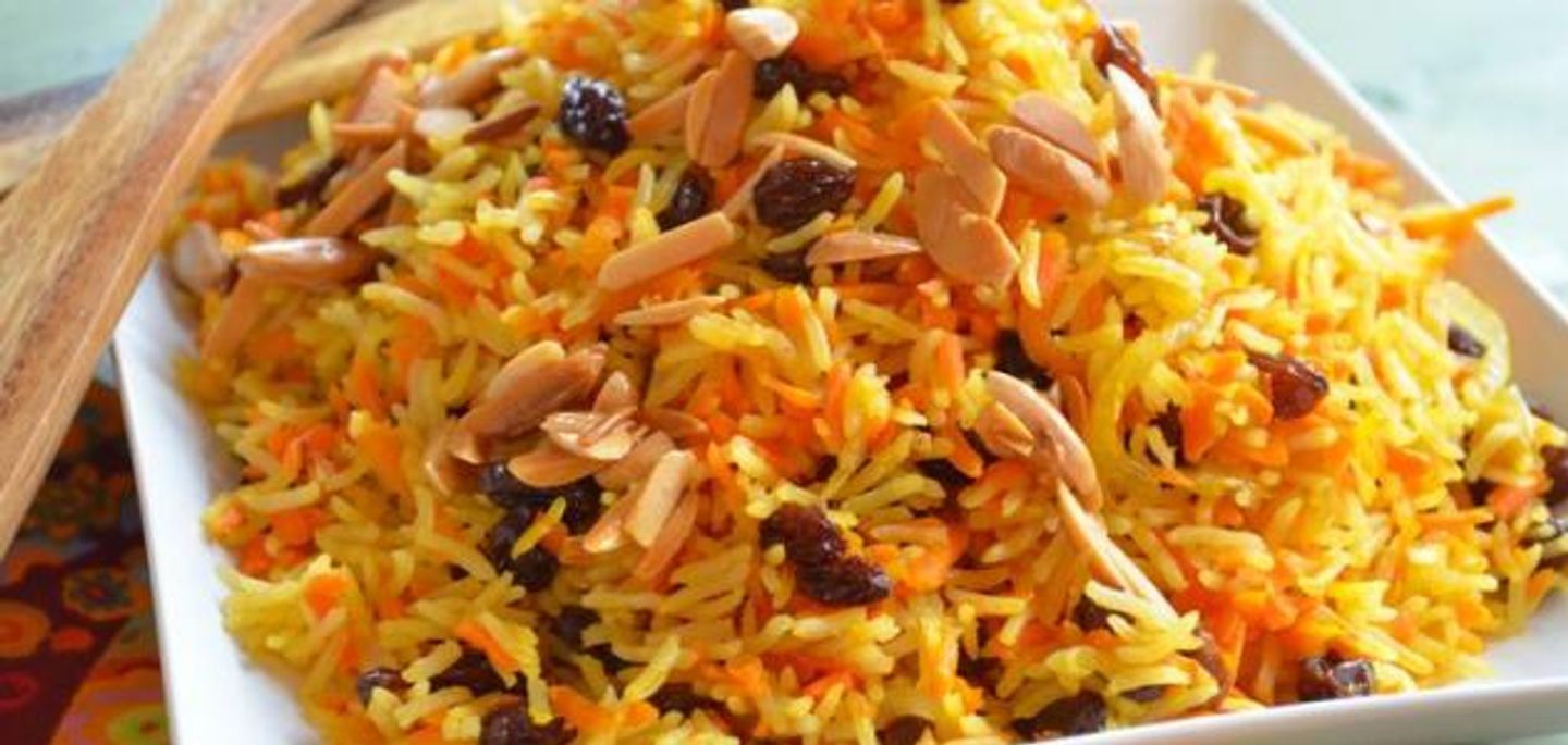 صينية ارز بخاري وسط