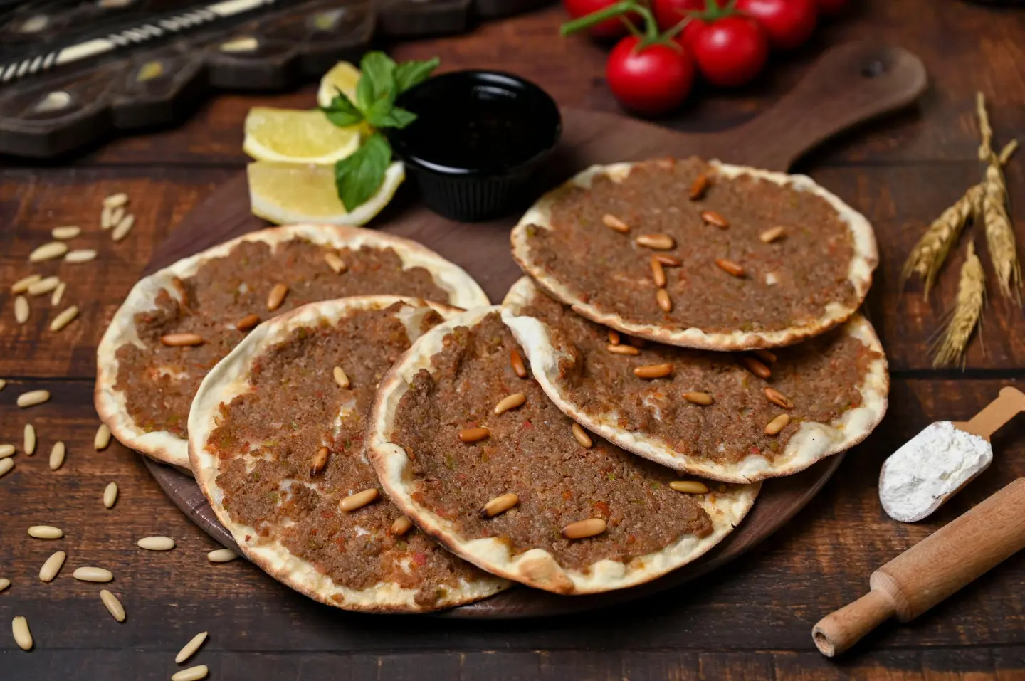 صفيحة لحم بالطماطم