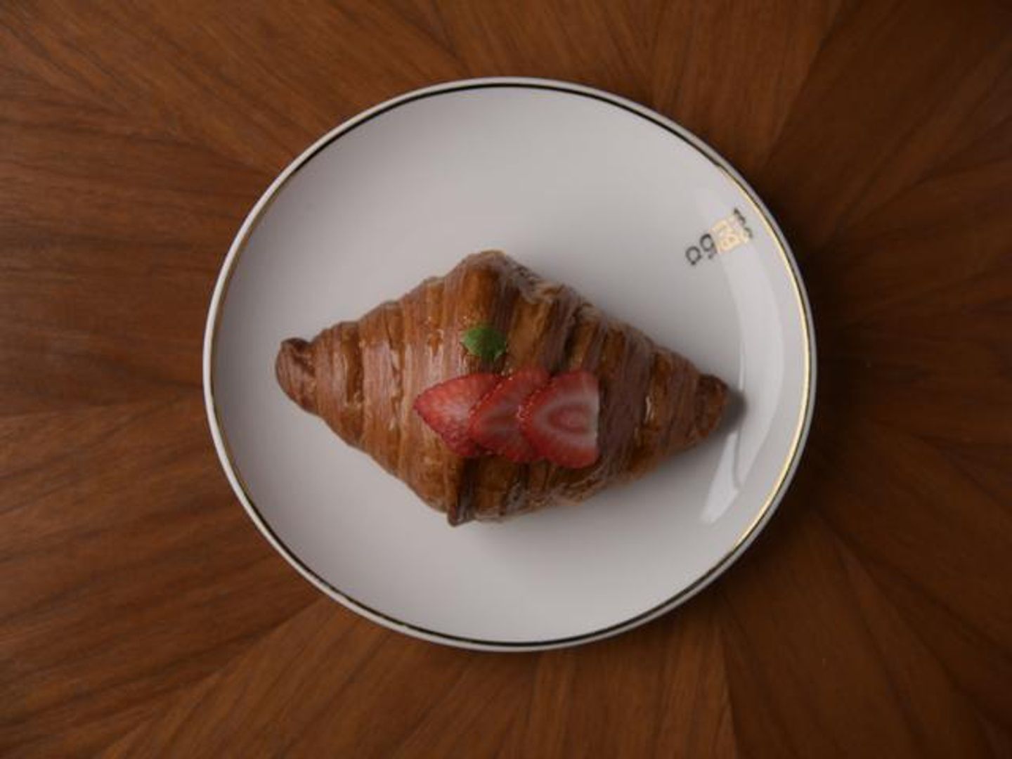 Raspberry Croissant