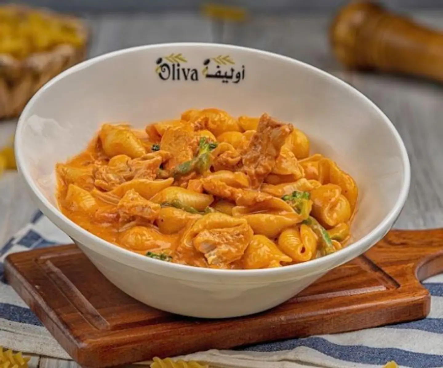 باستا الدجاج