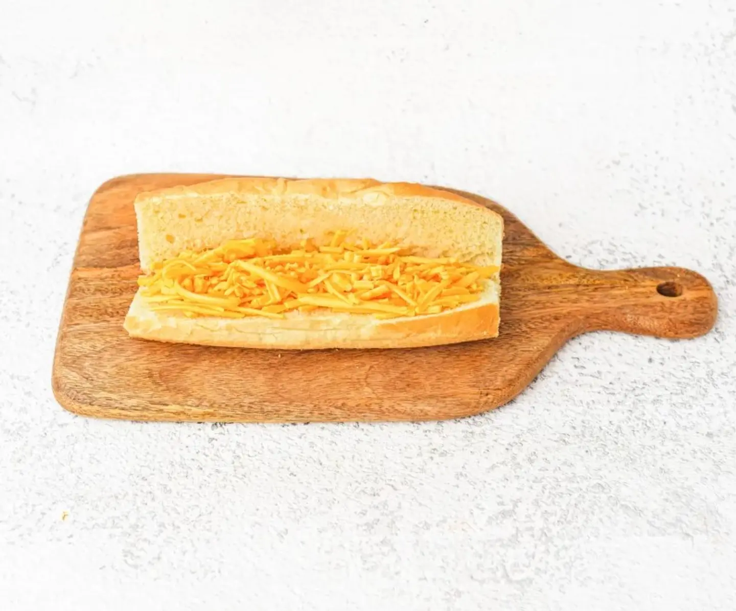 Plain Cheddar Cheese Sandwich