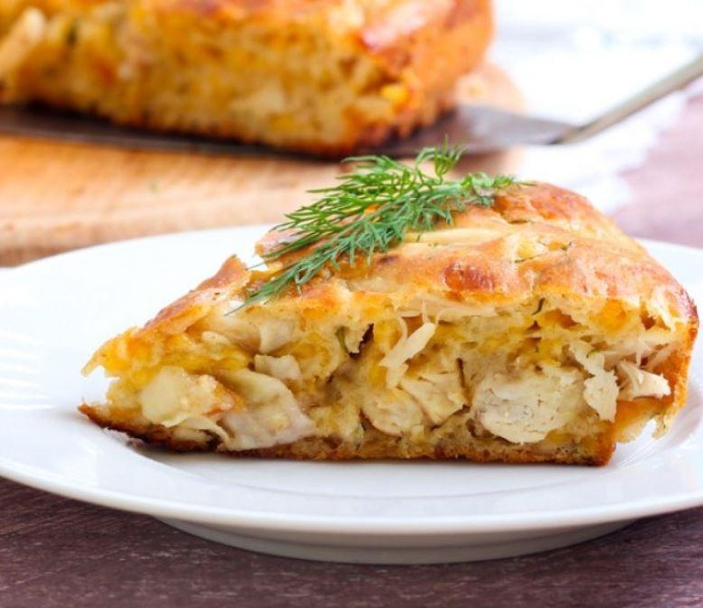Chicken Pie In Dough
