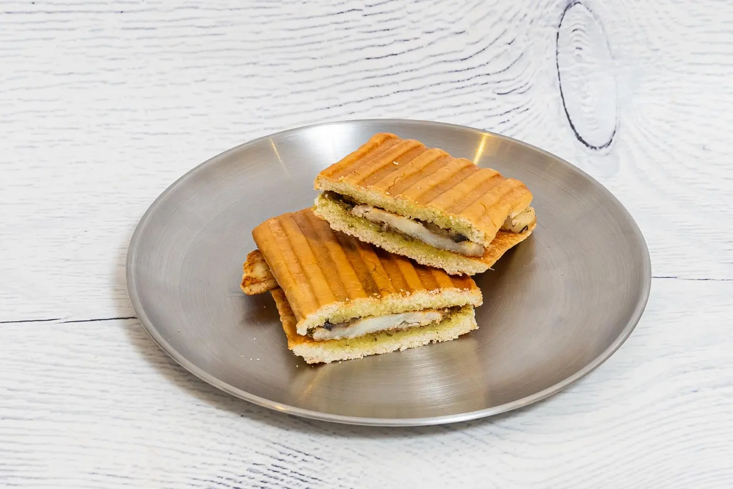 Halloumi Eggplant Sandwich