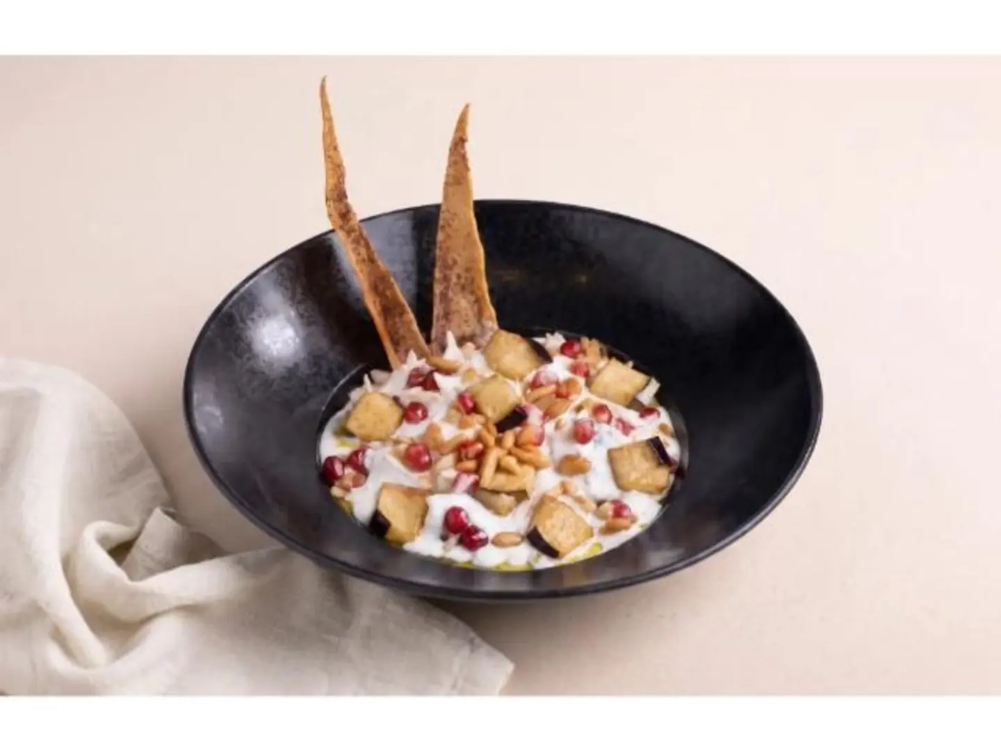Eggplant Fatteh