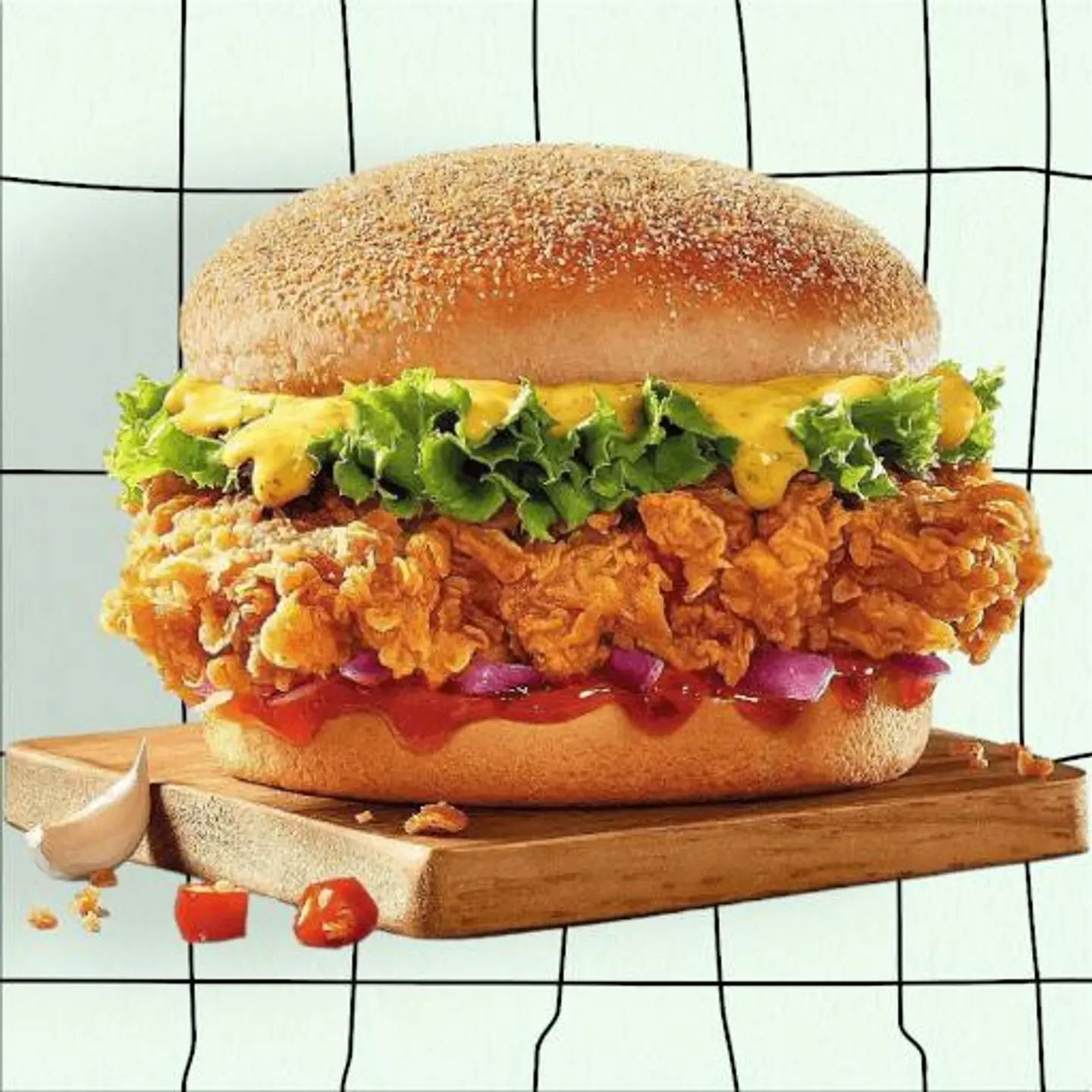 برجر دجاج كلاسيك