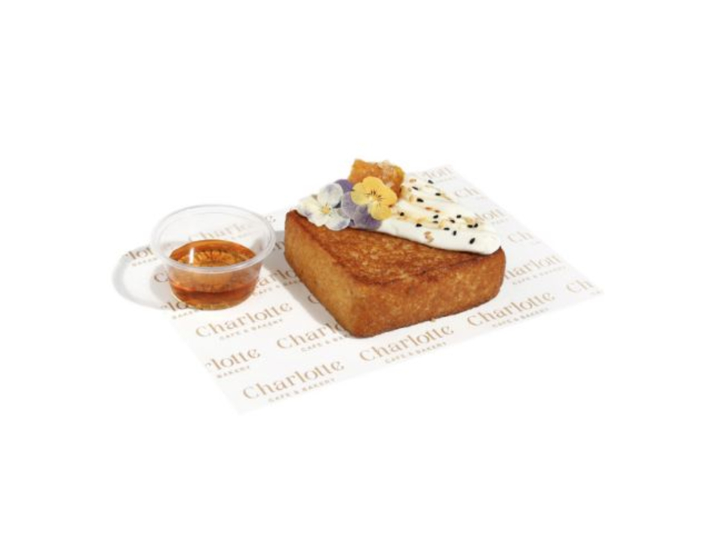 فرنش توست العسل والقشطة