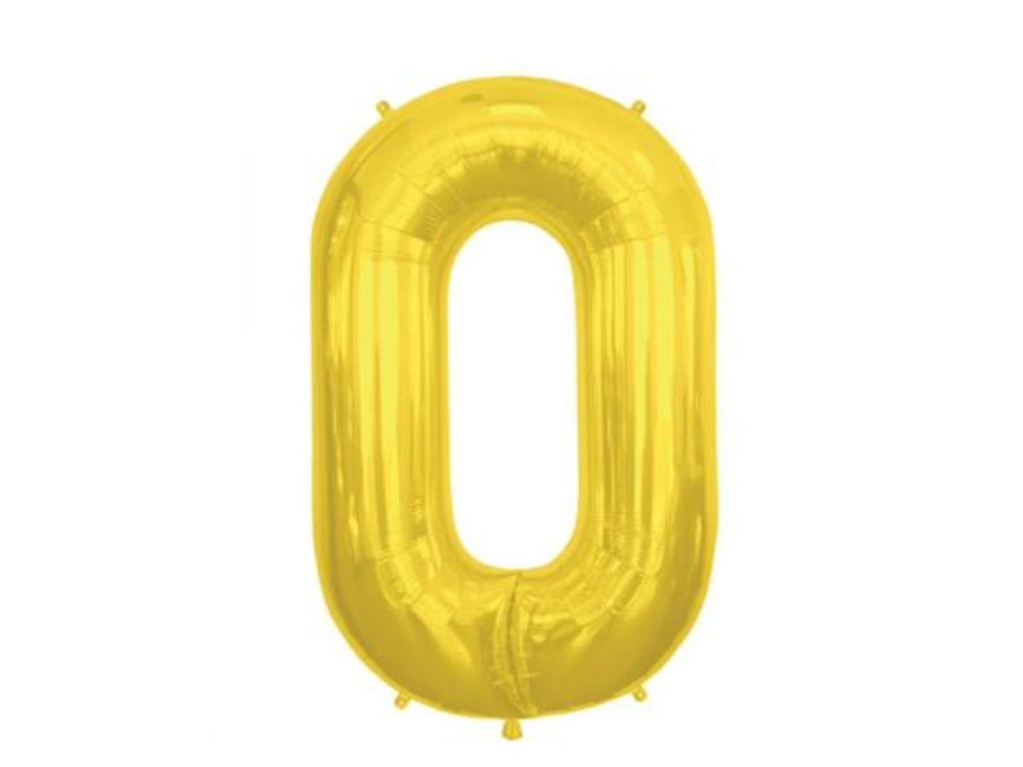 Golden Balloon Letter O