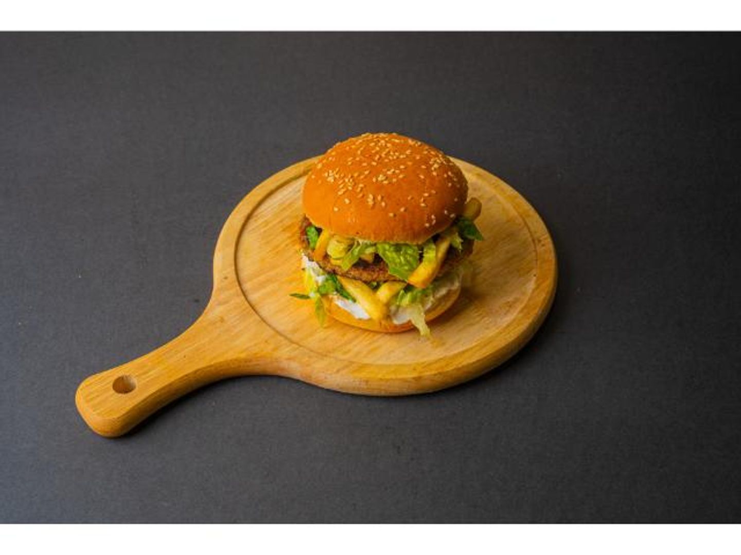 Chicken Burger With Cheese