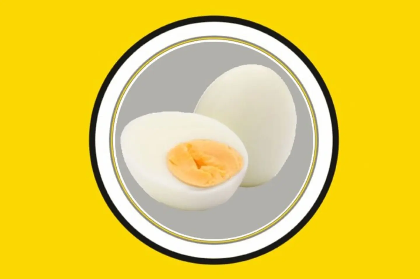 البيض المسلوق