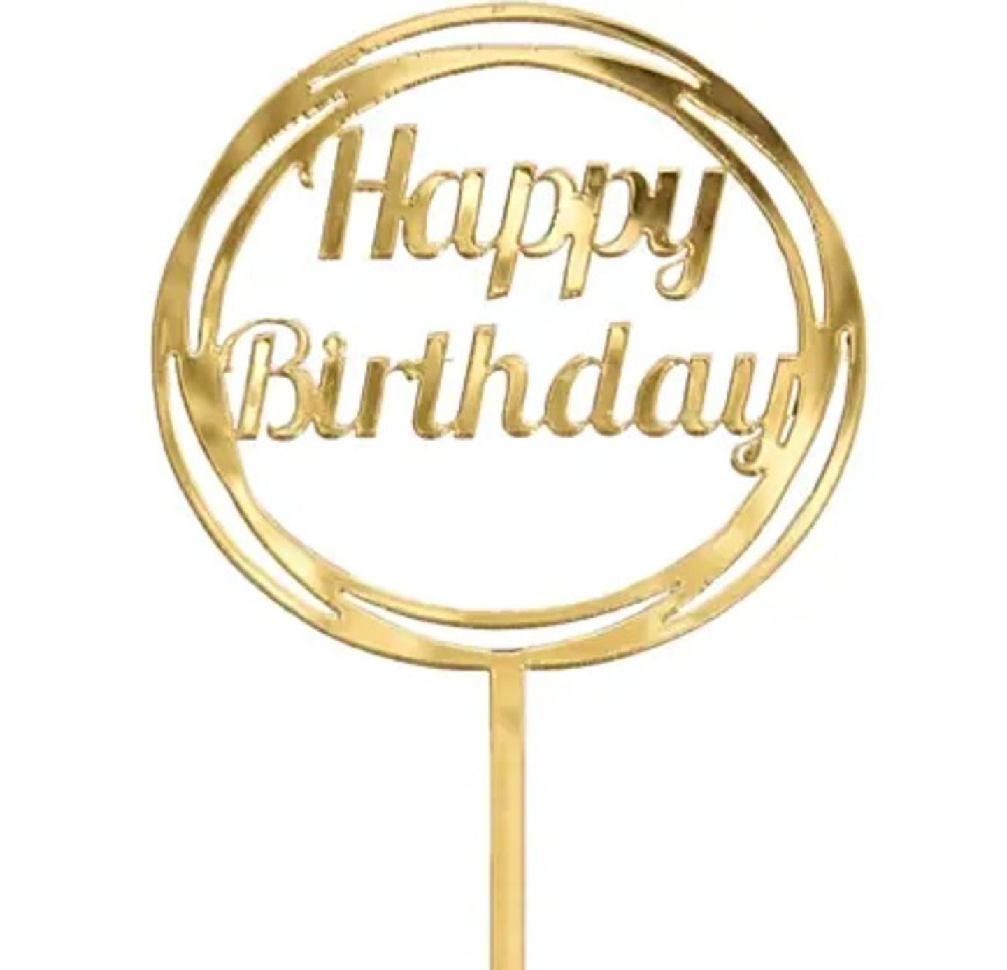 Happy Birthday Cake Topper