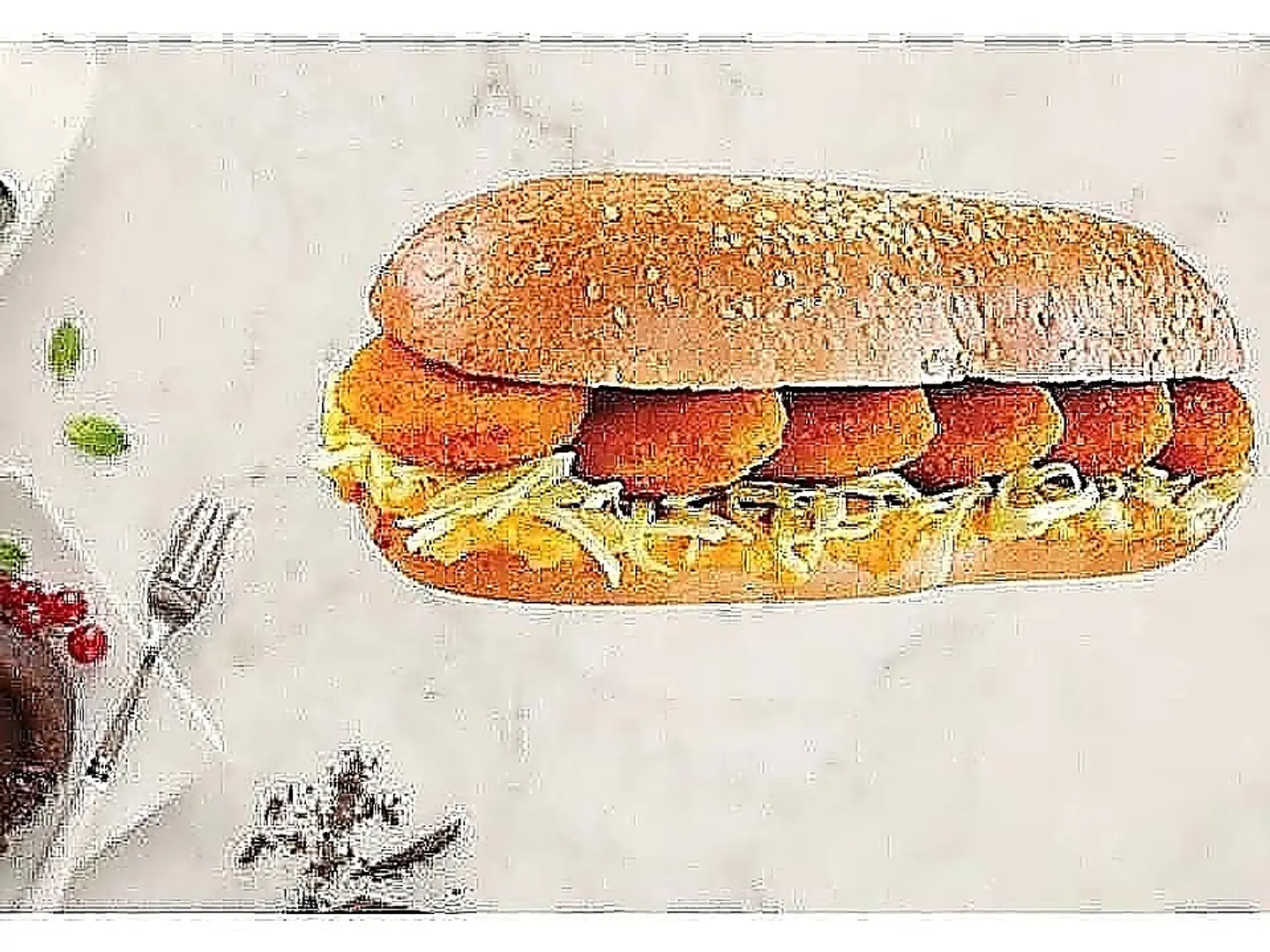 Nuggets Kudu Sandwich Large