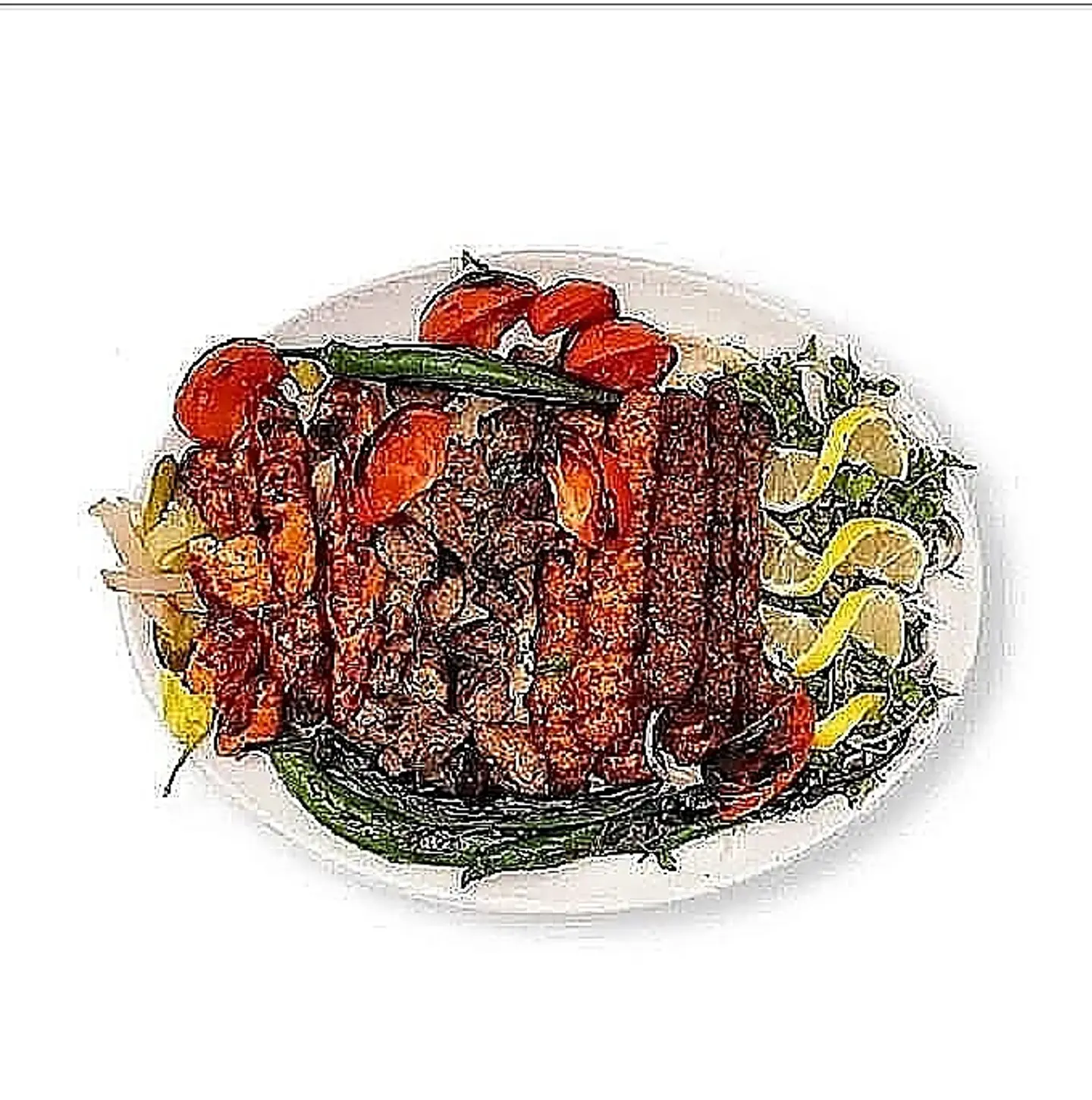 مشكل مشاوي وسط