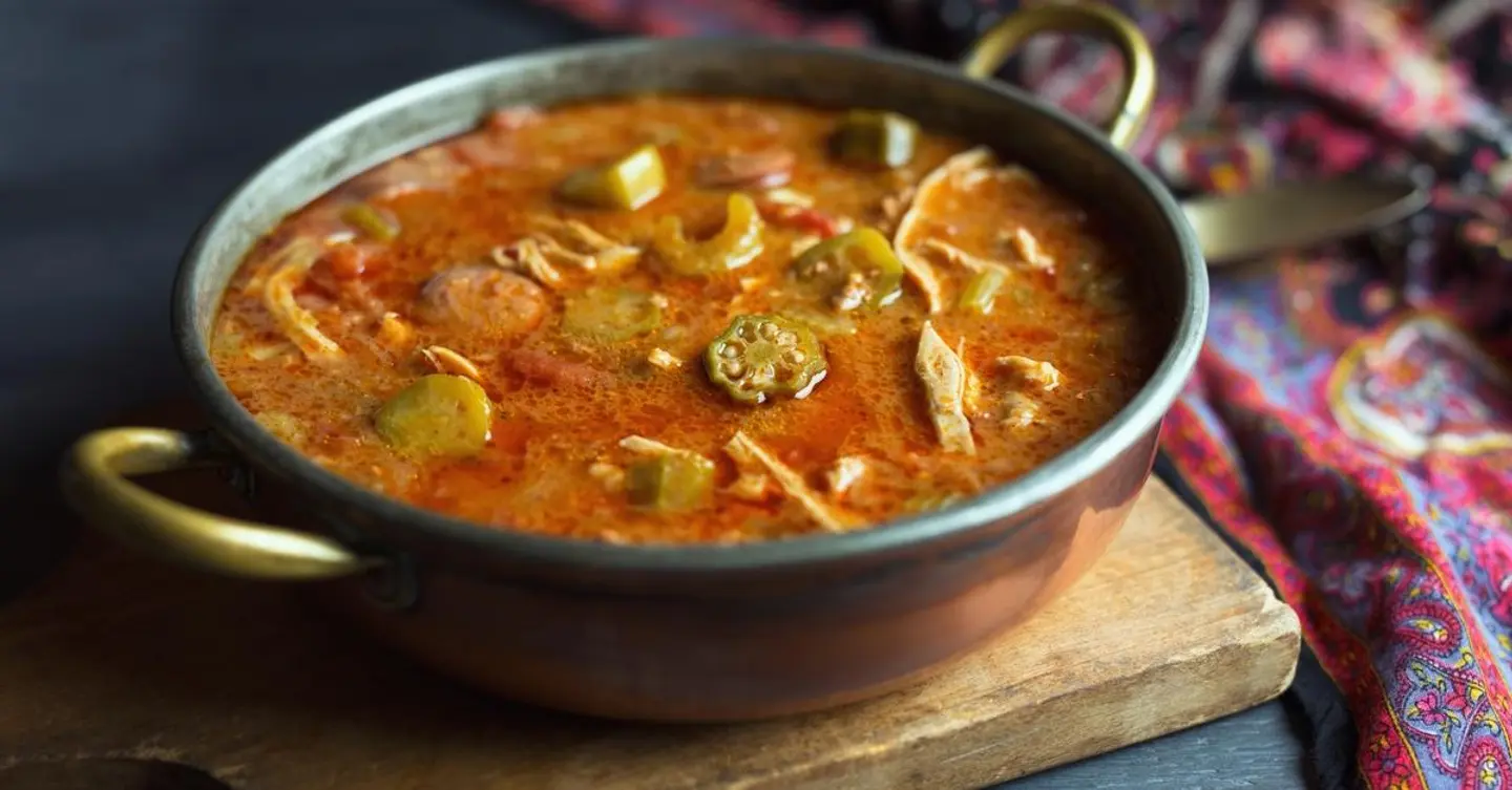 Chicken Okra Edam .