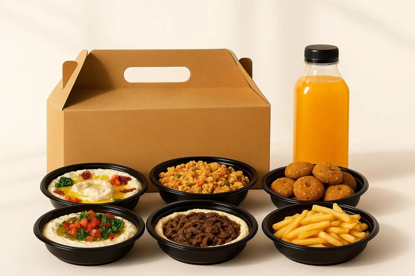 Falaflio Box + 1 L Natural Juice
