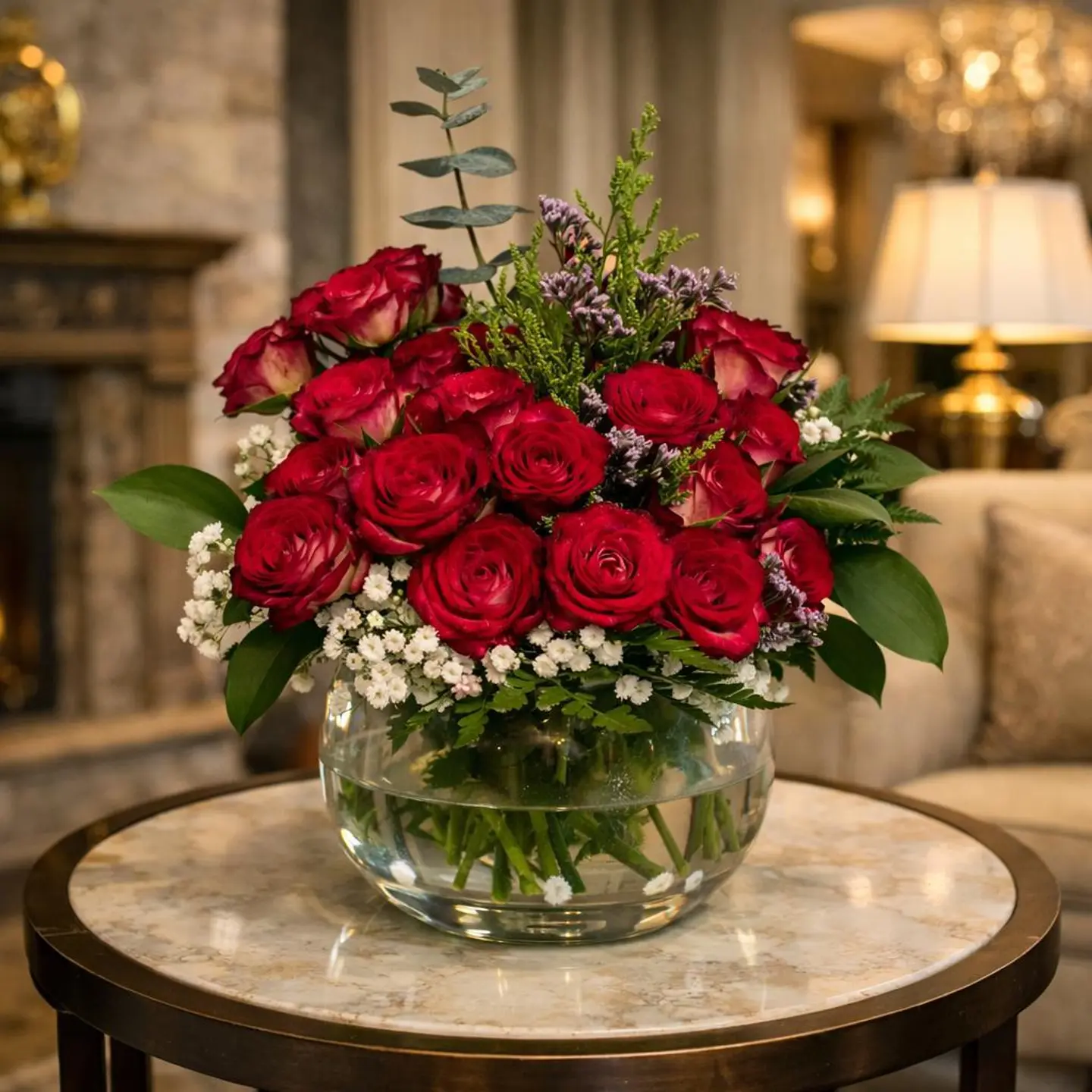 فازة احمر دبل ستة