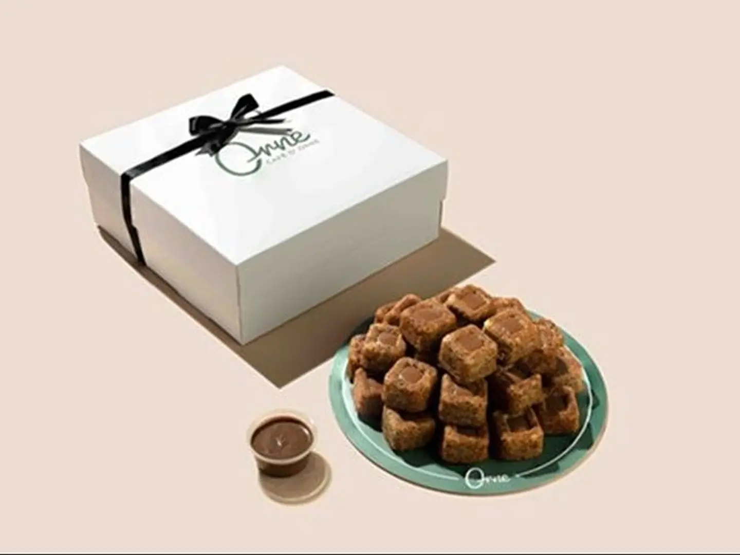 30 Pieces Mini Banana &Chocolate Cake