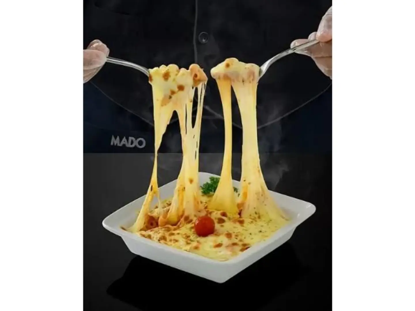 Mac And Cheese With Pink Sauce