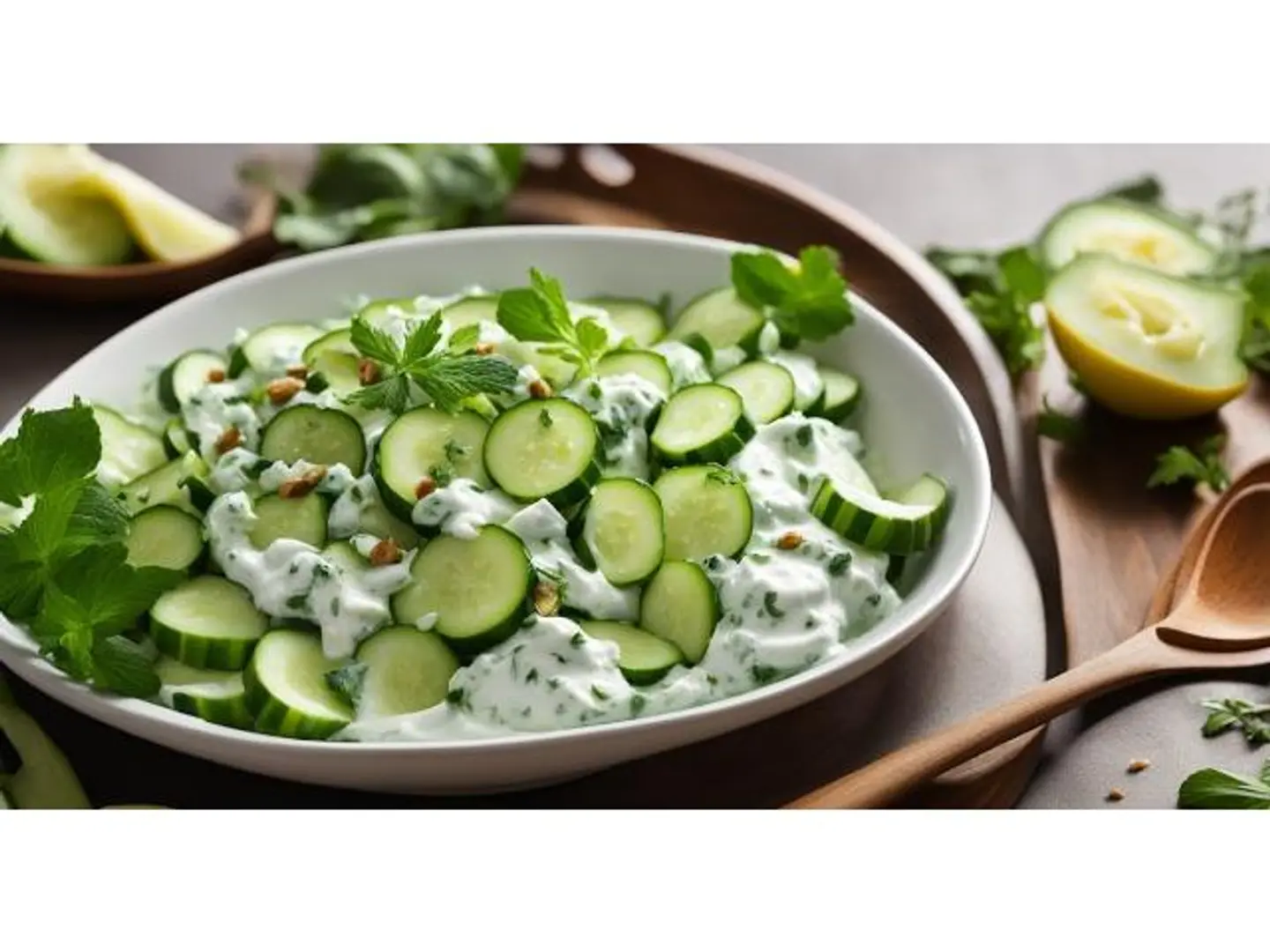 Cucumber With Yogurt