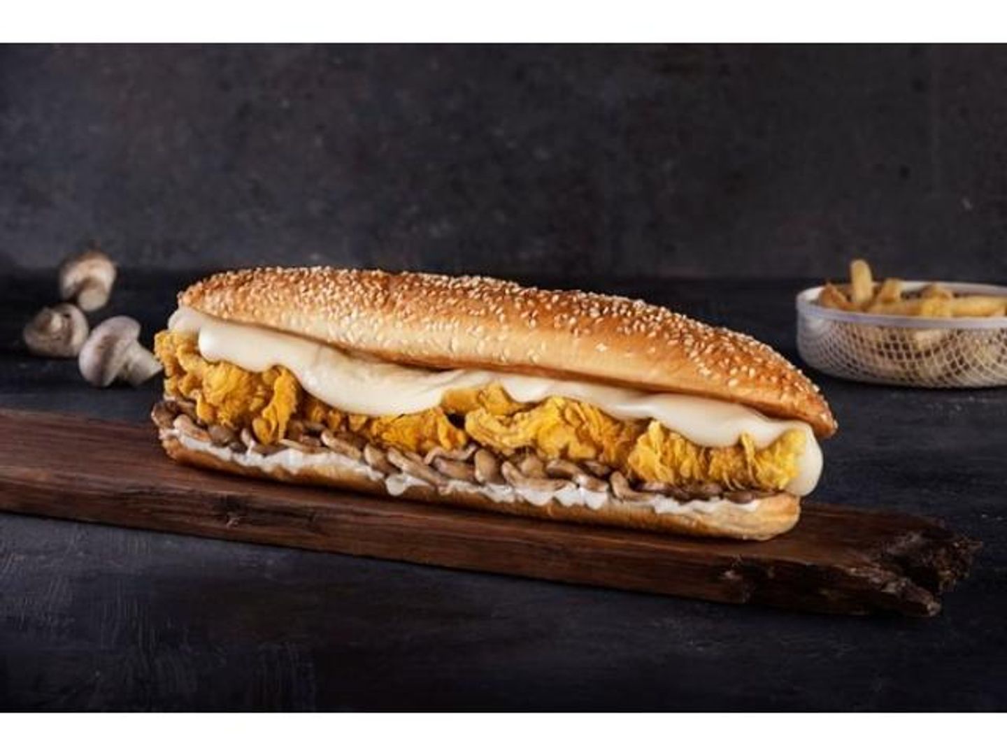 Spicy Zinger Sandwich With Fries