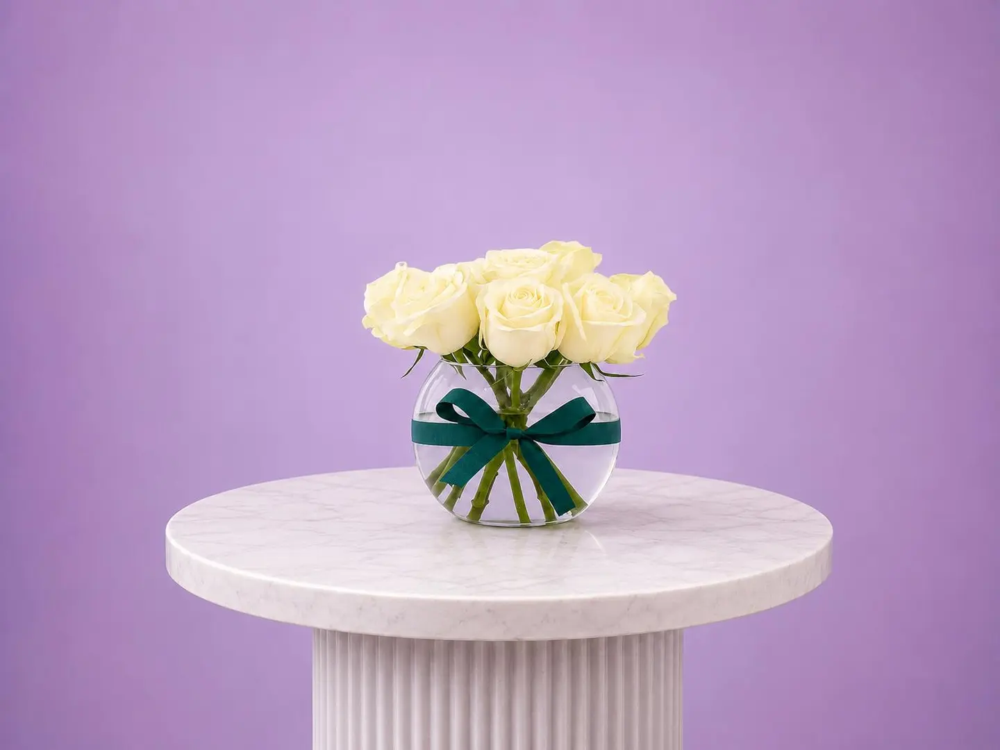 Rose Vase White Rose