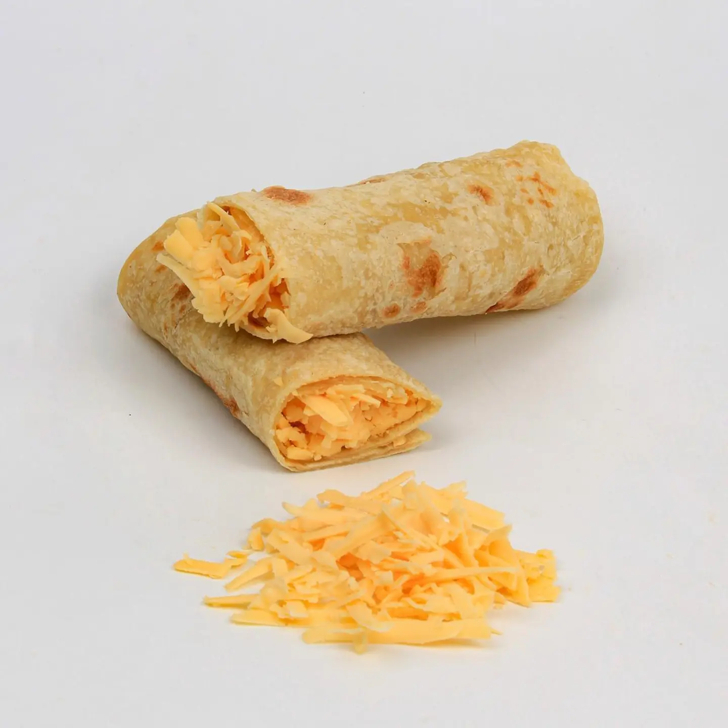 Chapati With Eggs And Cheddar Cheese