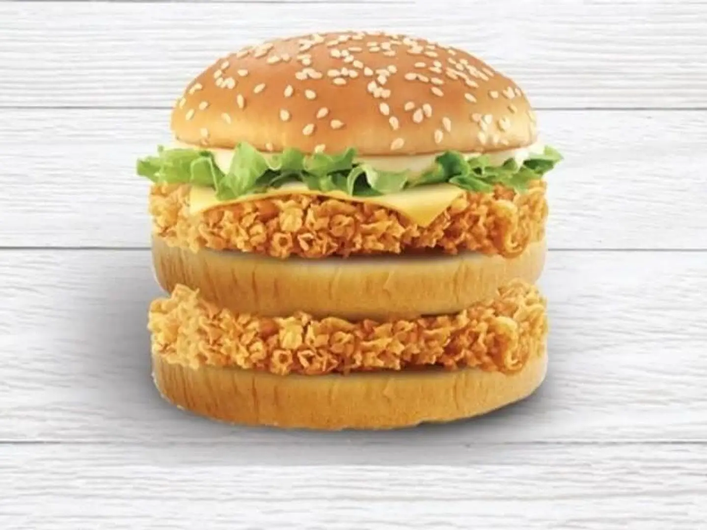 Double Zinger Burger
