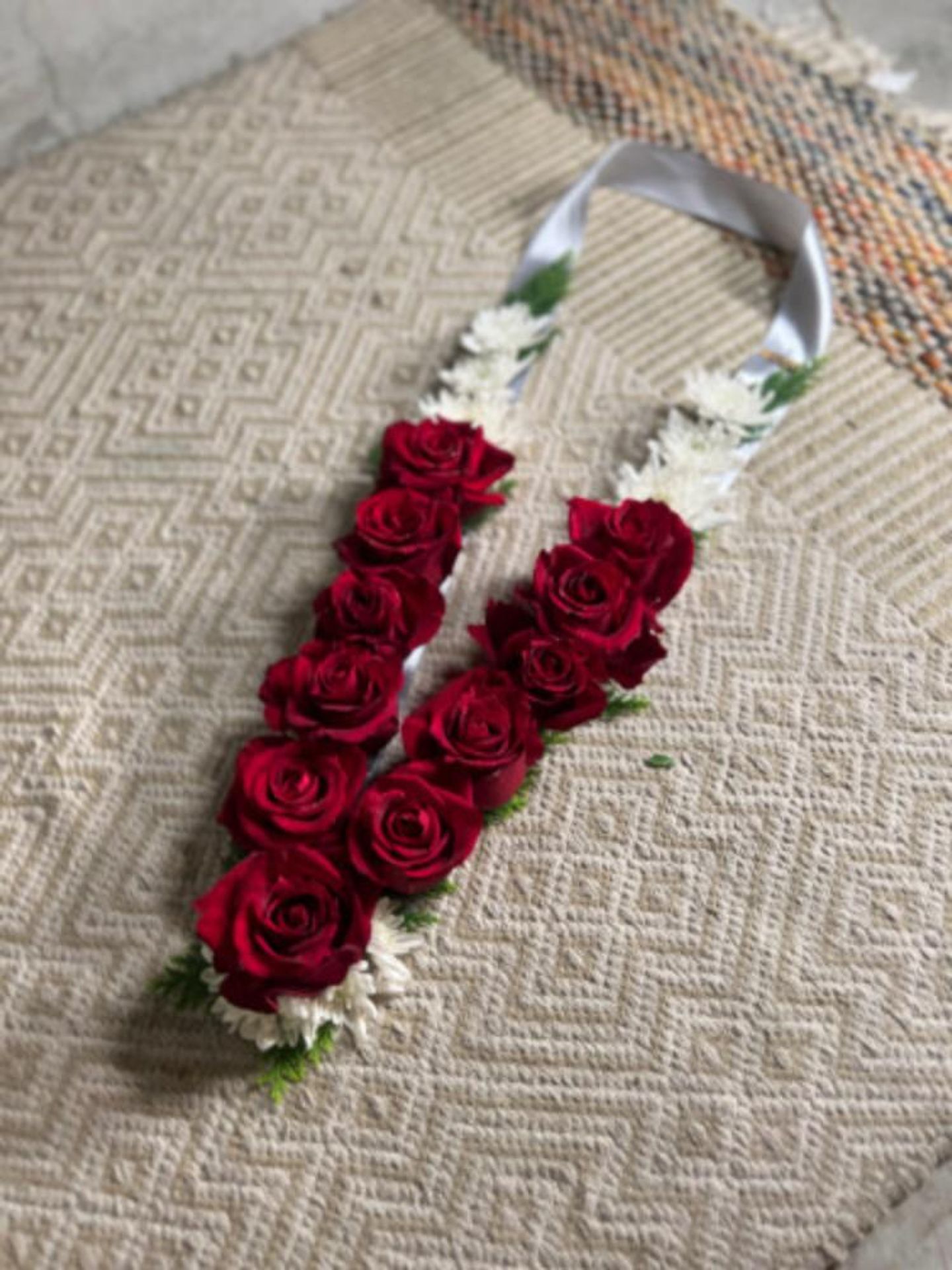 Red Rose Graduation Necklace