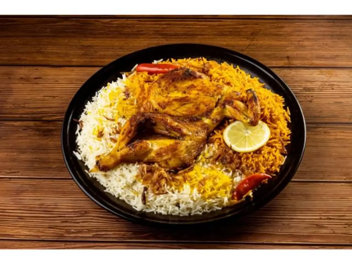 Half Madbi Chicken With Shabi Rice